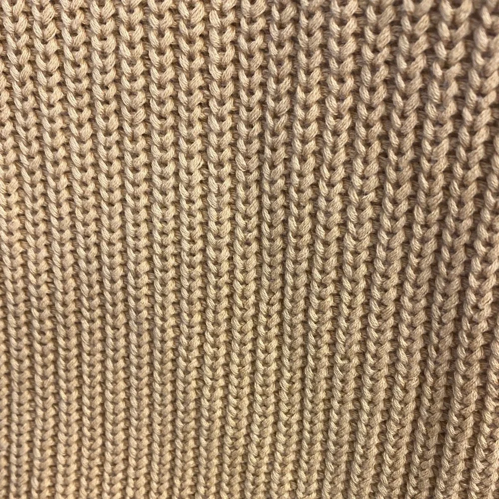 *Coldwater Creek - 100% cotton- Mustard color- scoop Neck Sweater - M